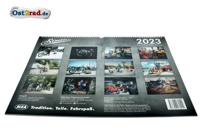 Simson Vogelserie und Co. Kalender 2023