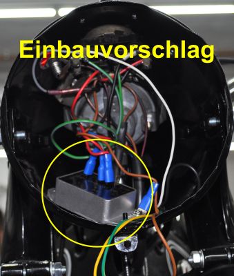 Régulateur électronique 6V  BMW EMW R35