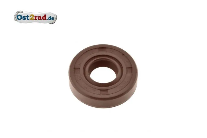 Wellendichtring 12x28x7 FKM braun