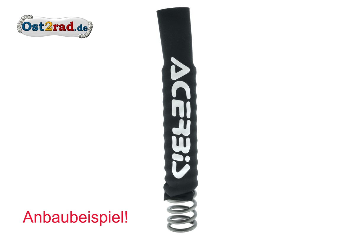 Acerbis Federbein Hülle schwarz Neopren