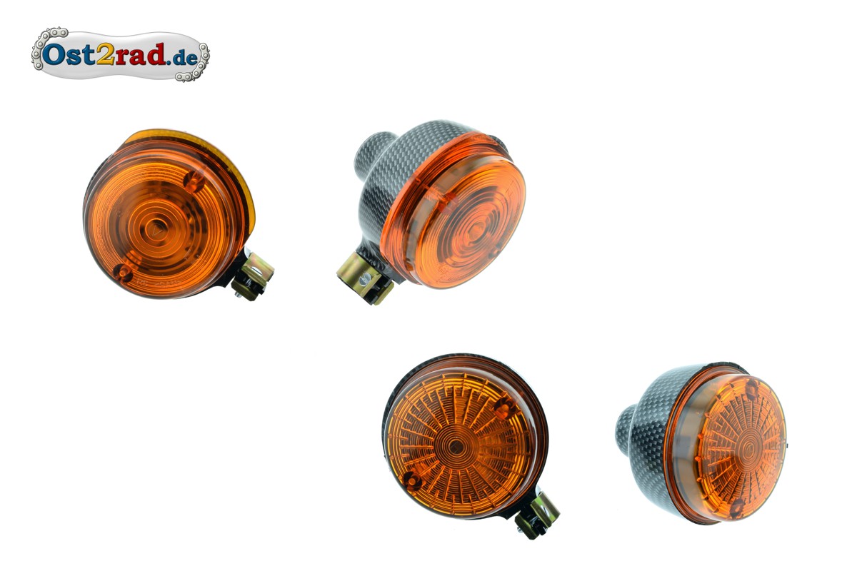 Blinker Simson S51 S70 S50 SR50 MZ TS ES ETZ orange 10-mm E