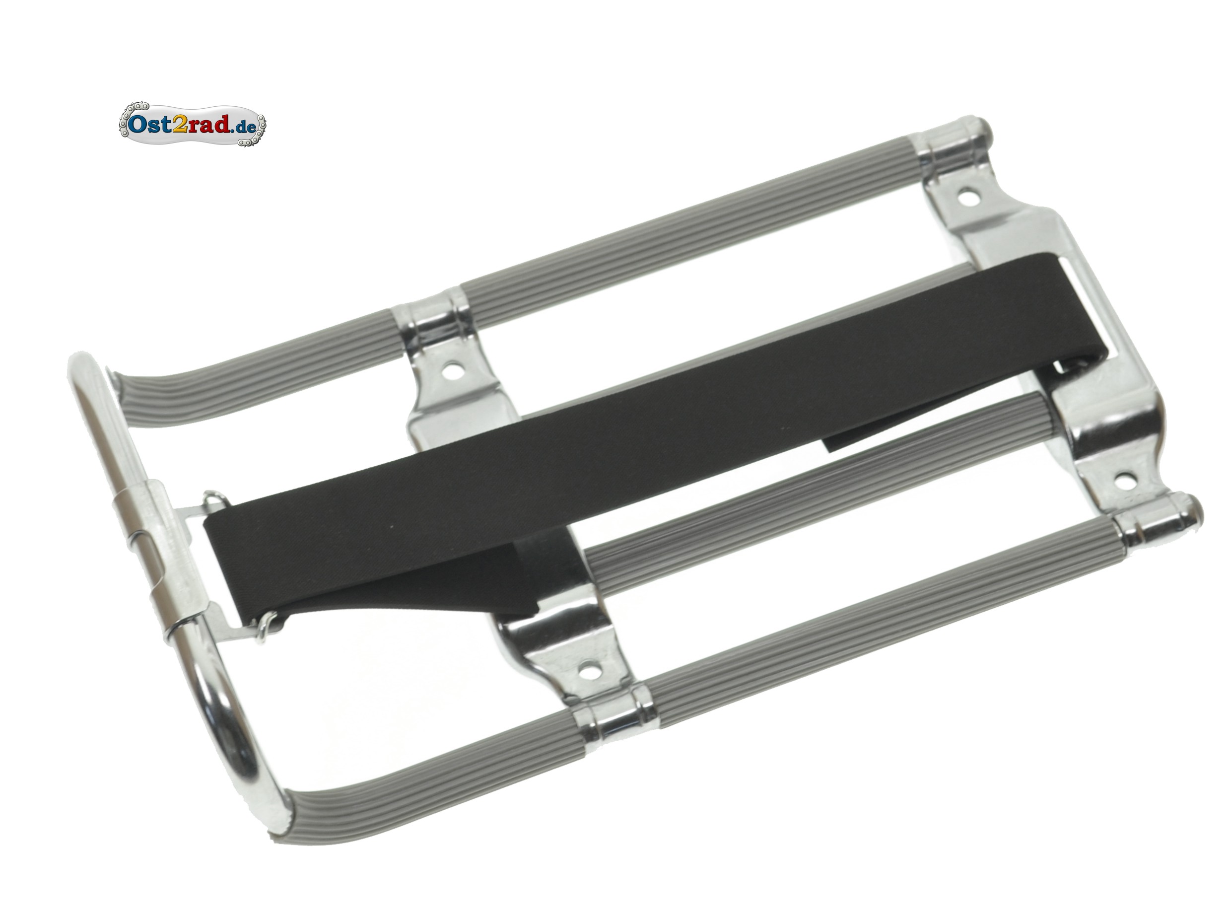 Gepäckträger-Set In Elfenbein Mit Gummispannband Für Simson KR51 Schwalbe & SR4-Vogelserie