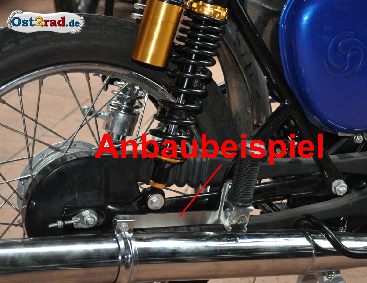 Sportauspuff Halter Edelstahl für Simson S51 S50