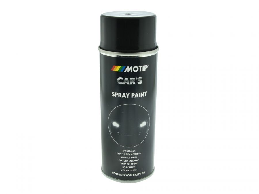Rallye - Lack schwarz glänzend MOTIP vormals DUPLI Spraydose 400ml