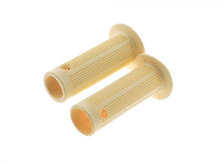 Griffgummi BEIGE Paar KR51/1 KURZ, 1. Ausführung Handschaltung - Star, Schwalbe