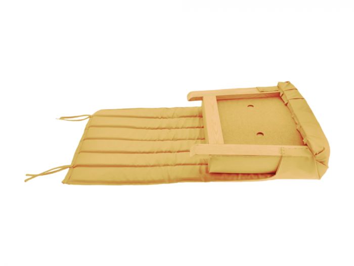 Sitz komplett Seitenwagen Superelastik mit Holzrahmen BEIGE