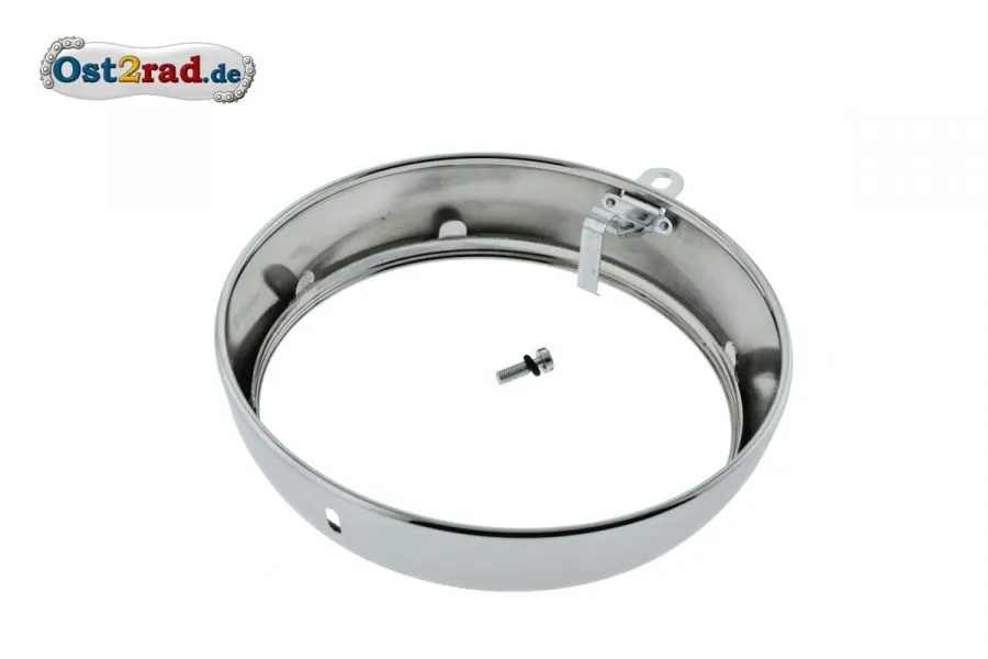 Lampenring verchromt JAWA Kyvacka CZ 125 175 250 tschechische Produktion Lampenring verchromt JAWA Kyvacka CZ 125 175 250 tschechische Produktion