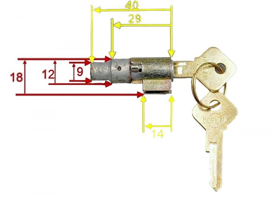 Lenkerschloss passend für MZ ES 125 150 250/2