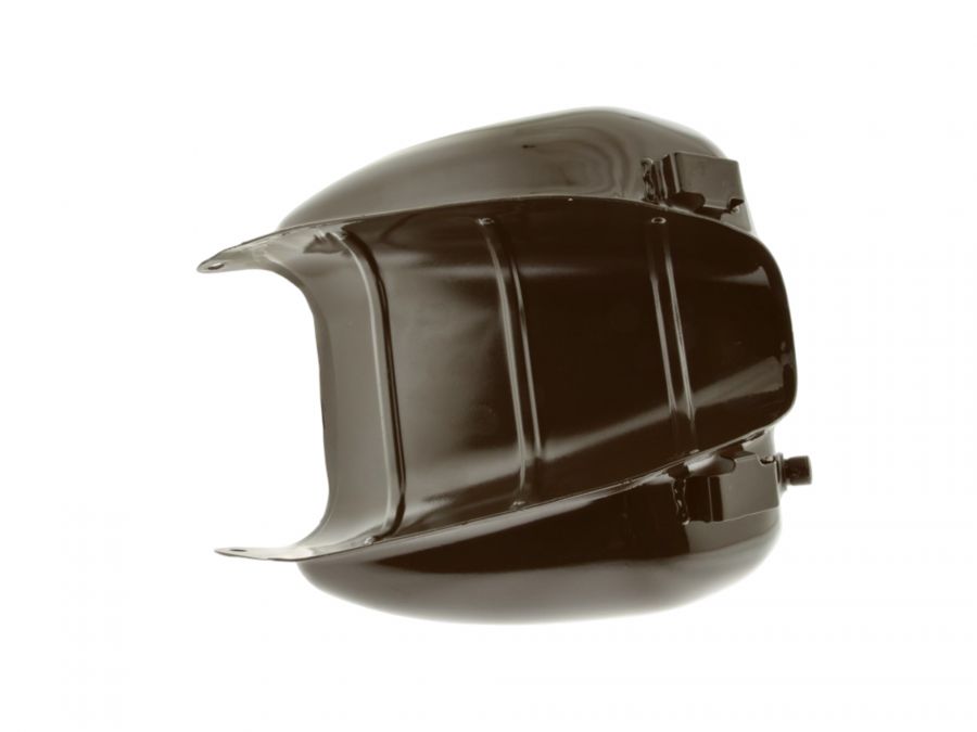 Tank SR50 SR80 für Simson Roller, Schwarzbraun - lackiert und versiegelt