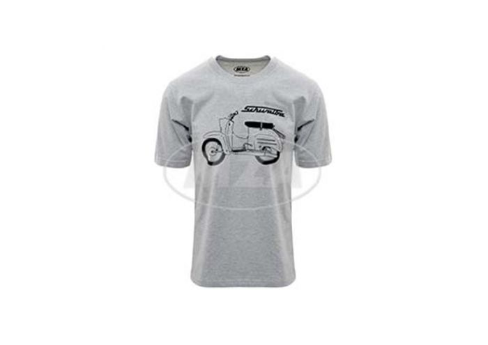 T-Shirt SIMSON Schwalbe grau - verschiedene Größen