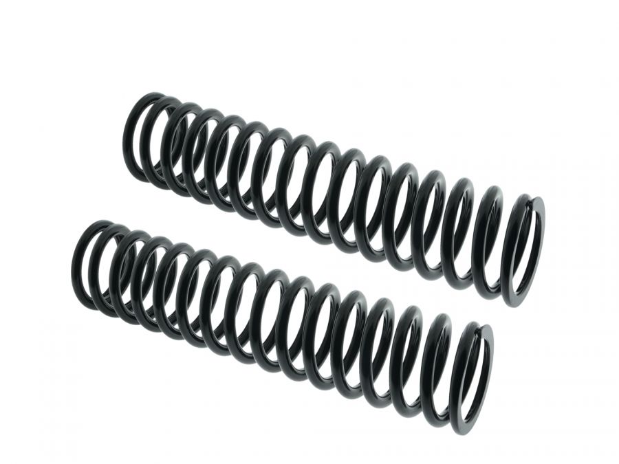 Dt. PAAR Federn für Federbein, MZ ETZ, TS, Simson, schwarz Hochglanz