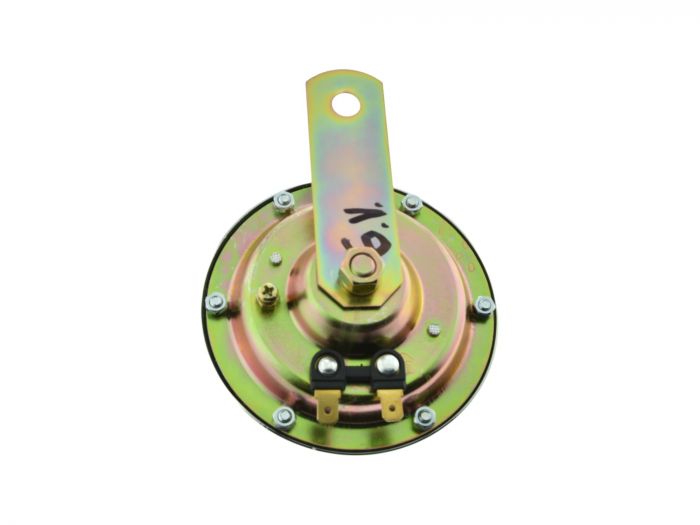 Hupe Jawa 6V goldene Pal-Plakette innen schwarz