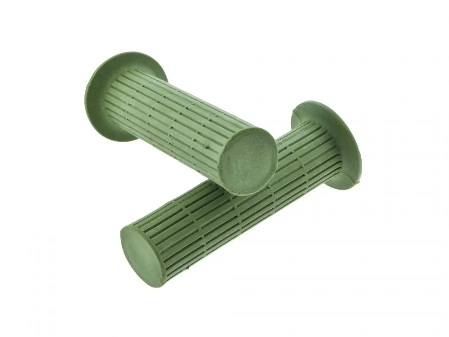 Lenkergriffgummi Paar OLIV für Simson S50 S51, geschlossen originale Form Lenkergriffgummi Paar OLIV für Simson S50 S51, geschlossen originale Form
