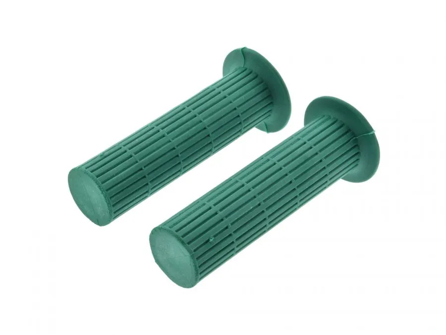 Lenkergriffgummi PAAR Dunkelgrün für Simson S50 S51, geschlossen originale Form Lenkergriffgummi PAAR Dunkelgrün für Simson S50 S51, geschlossen originale Form