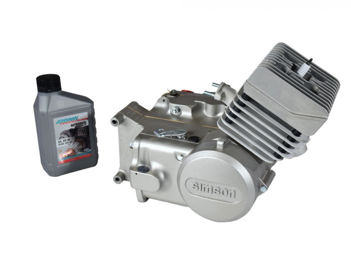 Motor 60ccm 4-Gang Gehäuse lackiert NPC für S51 KR51/2 SR50 ohne Zündung, Vergaser