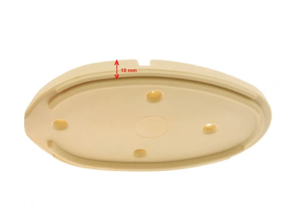 Gummiunterlage BEIGE Rücklicht oval für AWO ES MZ IWL BK350