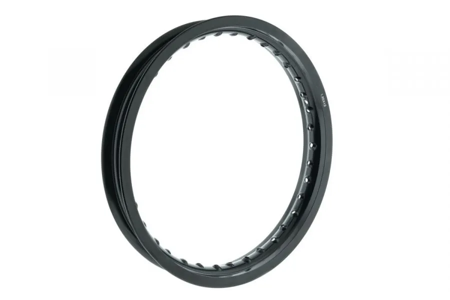 Aluminium Felge 1.85x18 schwarz 36-Loch, 1.Qualität-Abverkauf