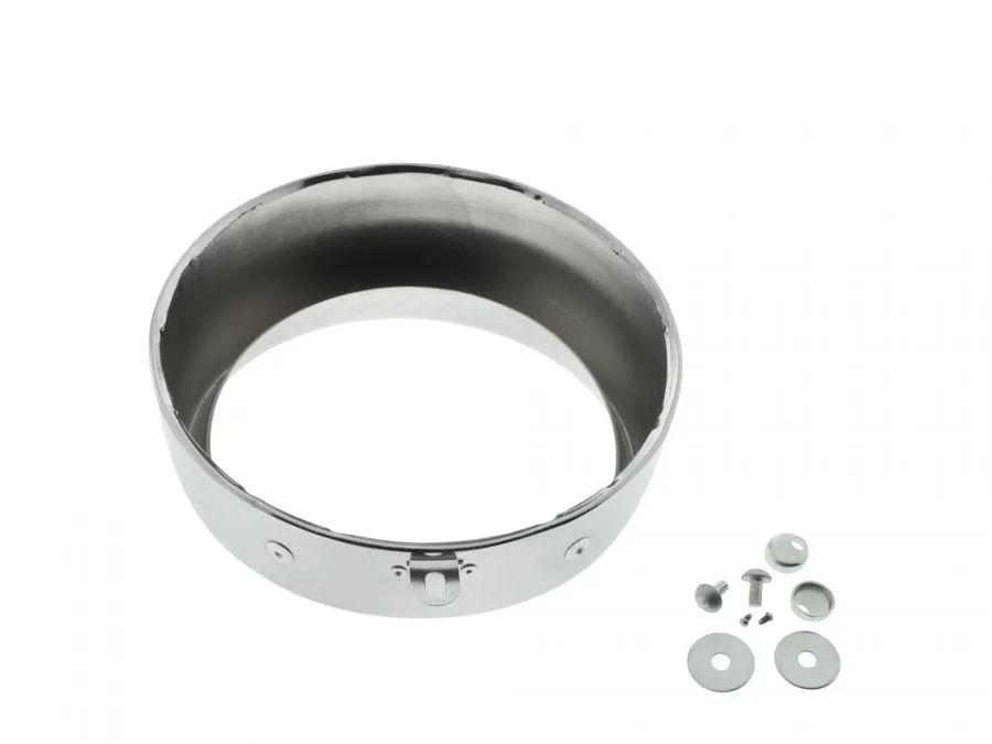 Lampenring für Jawa alter Typ breit, wie Octavia, CHROM