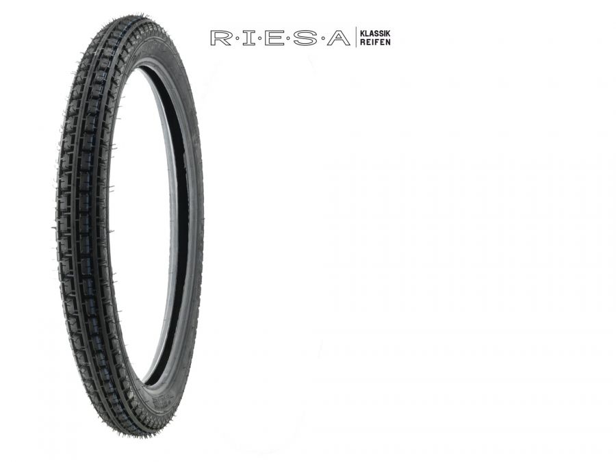 Reifen 2,25x16 RIESA passend für Puch, Piaggio, Peugeot, Hercules, Sachs, Zündapp, Jawa Mofas