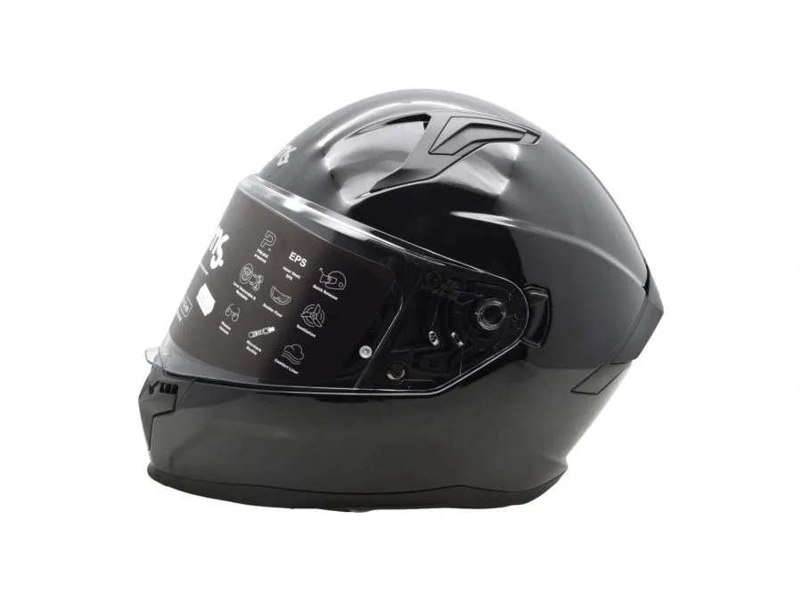 Integralhelm Velox gms schwarz Integralhelm Velox gms schwarz