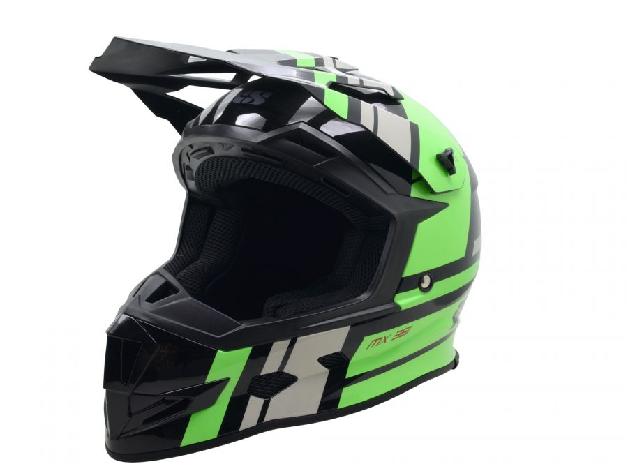 Crosshelm IXS 361 2.3 schwarz-grün-grau