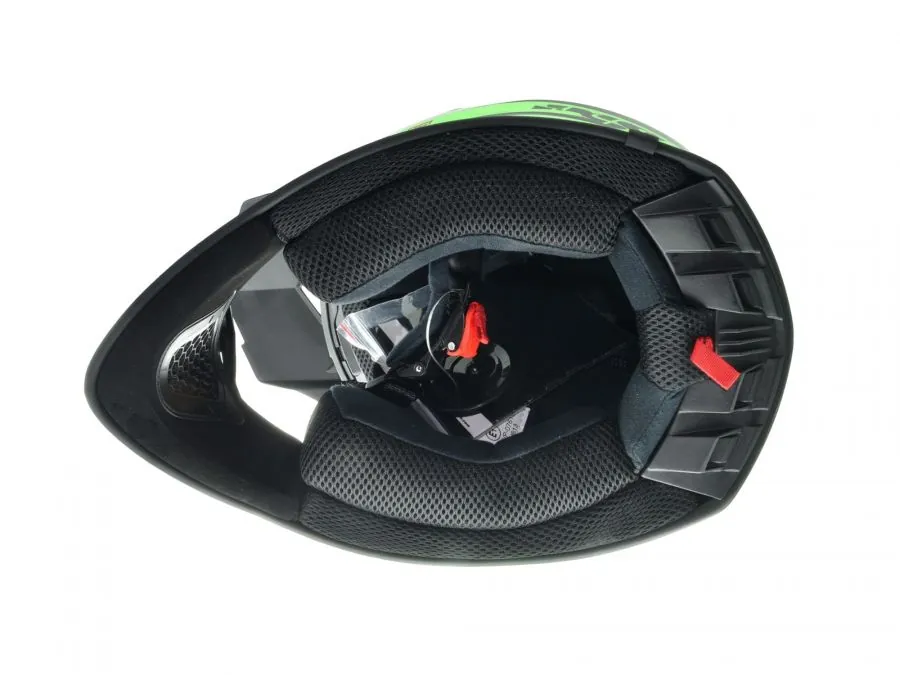 Crosshelm IXS 361 2.3 schwarz-grün-grau