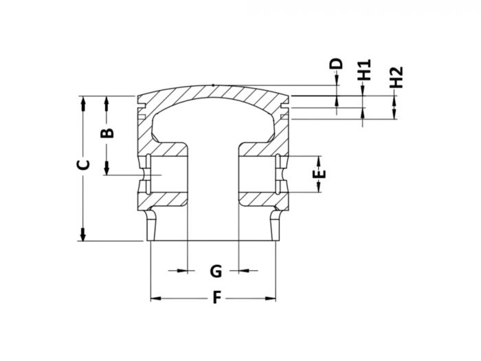 RZT Kolben 42,48mm Rev Up Simson S50 KR51/1 Sr4/