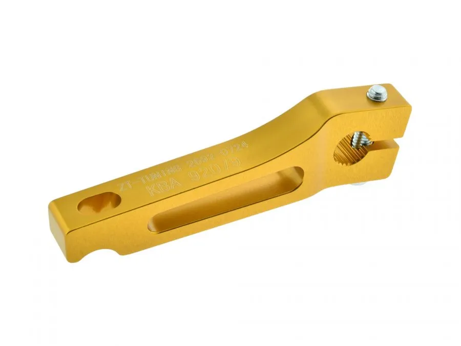ZT CNC GOLD Bremshebel hinten S50 S50 KR51 SR4/ mit ABE