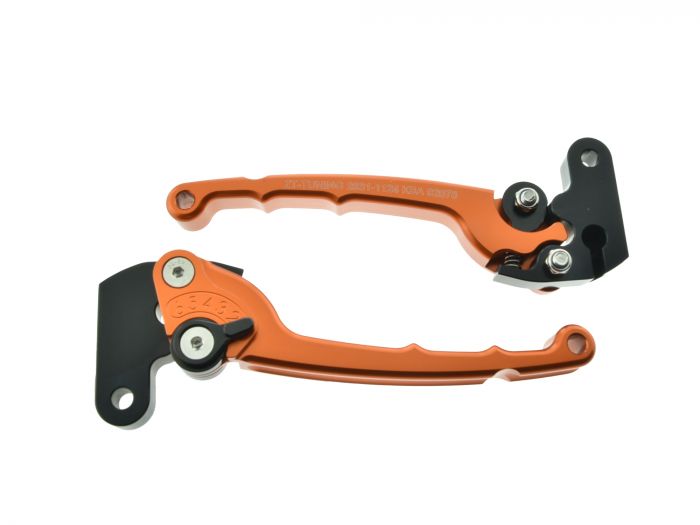 ZT CNC Handhebel ORANGE Trommelbremse S51 S50 SR50 KR51/2 mit ABE