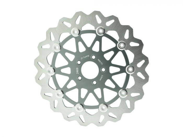 ZT-Tuning Bremsscheibe TITAN 260mm schwimmend gelagert für Simson inkl. Teilegutachten