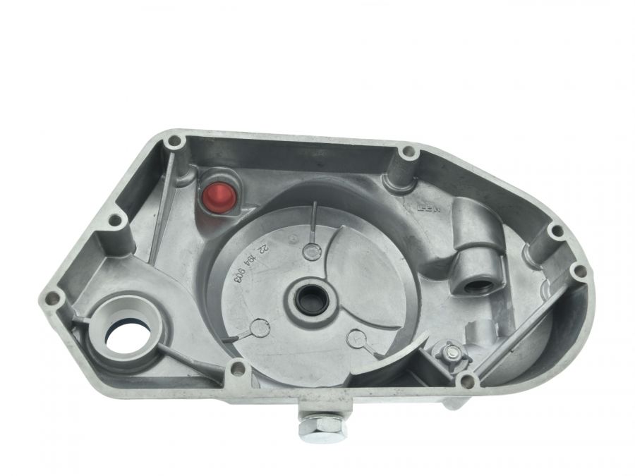 Kupplungsdeckel MIT BLINDSTOPFEN Motor 4-Gang Simson Alu natur