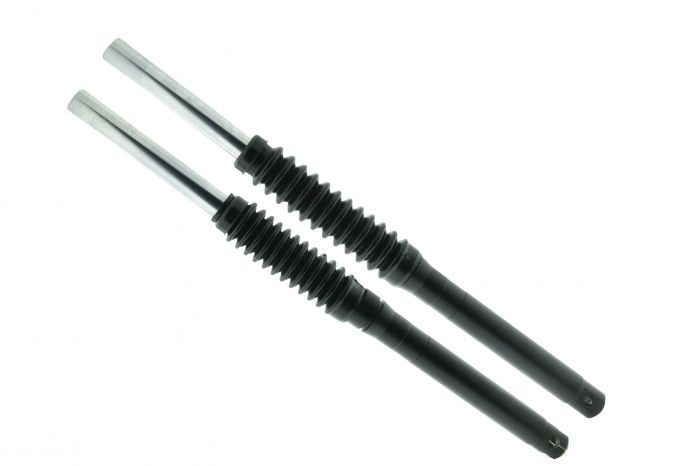Telegabel komplett Trommelbremse SCHWARZ seidenmatt S50 S51 S53 S70 - 16 Zoll