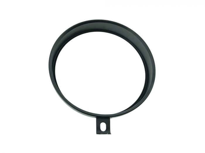 Scheinwerferring MATTSCHWARZ für Simson S50 Lampenring, alter Typ breit für Metalllampe