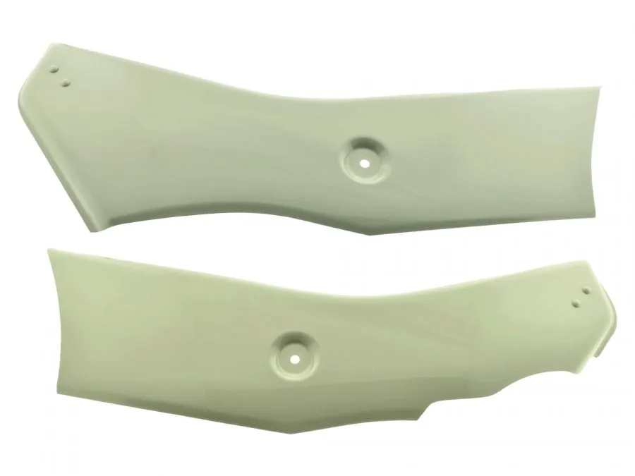 Set Seitendeckel, Motorabdeckung Stahlblech lackiert passend für Simson Star SR4-2