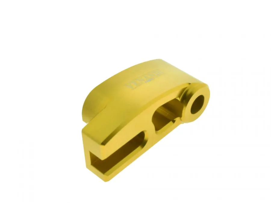 Gegenhalter Bremse Distanzstück für Simson, Massiv CNC gefertigt Alu GELB