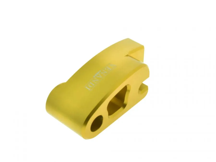 Gegenhalter Bremse Distanzstück für Simson, Massiv CNC gefertigt Alu GELB