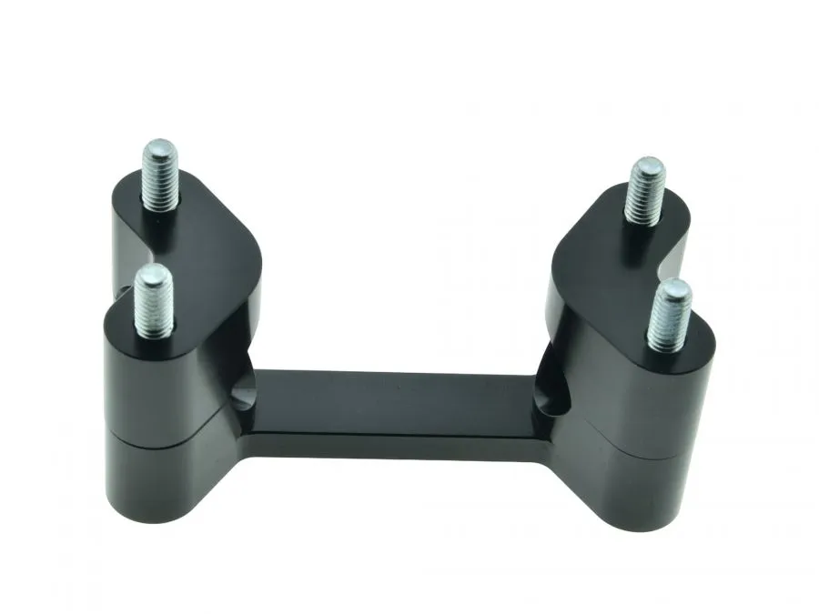 Lenkerklemmbrücke Simson S50 und S51 CNC SCHWARZ