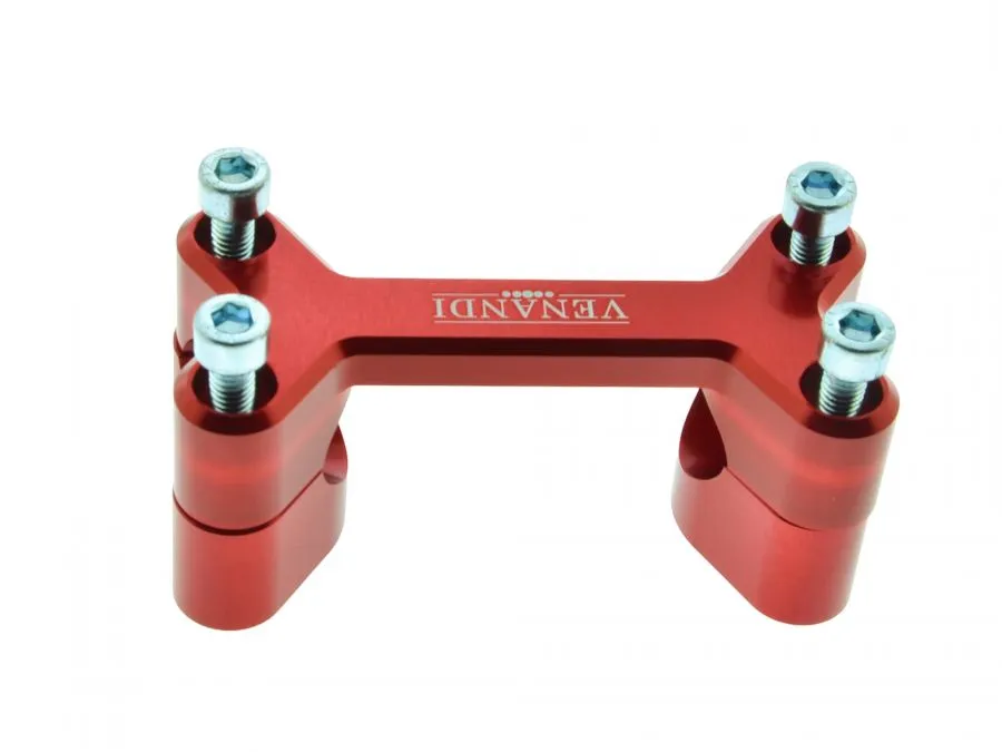 Lenkerklemmbrücke Simson S50 und S51 CNC ROT