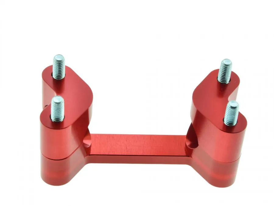 Lenkerklemmbrücke Simson S50 und S51 CNC ROT