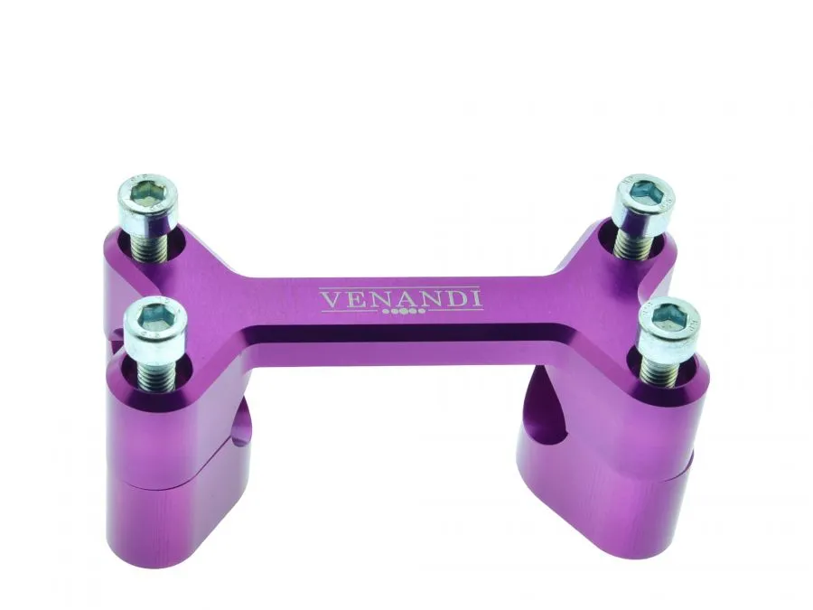 Lenkerklemmbrücke Simson S50 und S51 CNC LILA