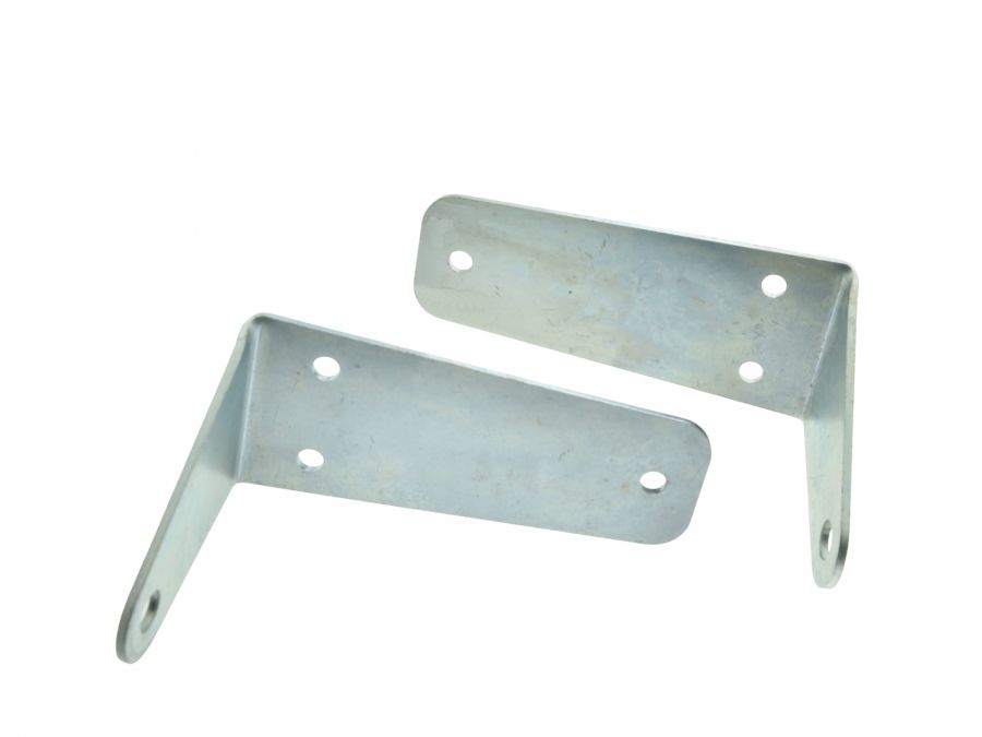 Satz Halteblech für Knieblech OBEN für Simson SR4-
