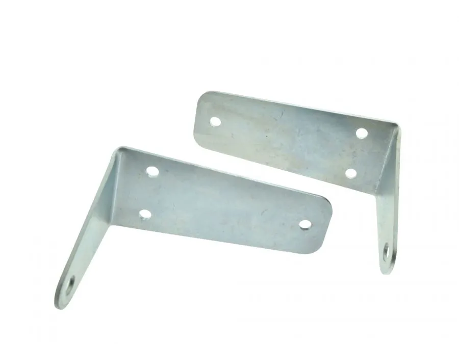 Satz Halteblech für Knieblech OBEN für Simson SR4-
