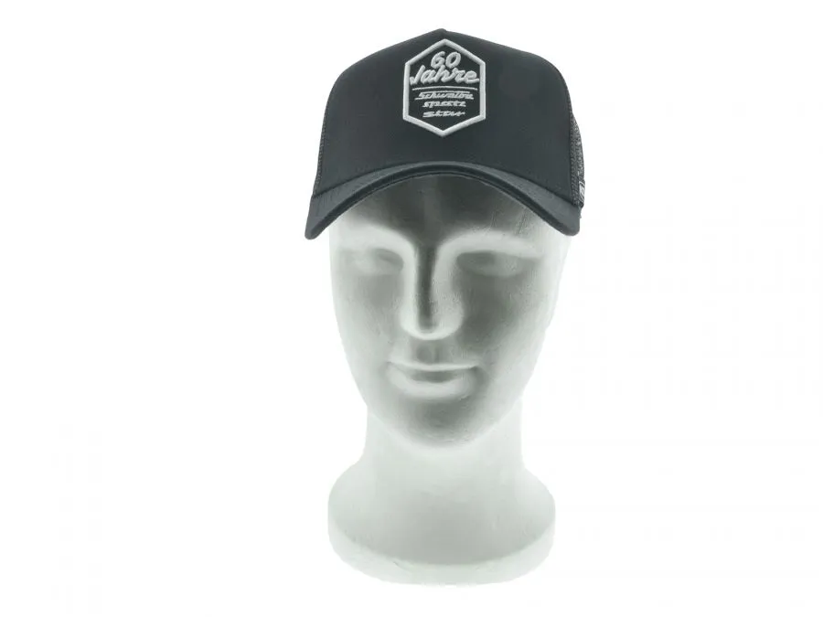 Truckercap Basecap schwarz curved 60 Jahre Simson