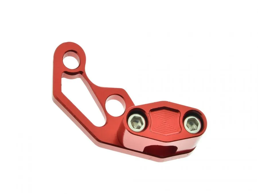 CNC Halter für Bremsschlauch, Bowdenzug passend Simson S51, S50 verschiedene Farben