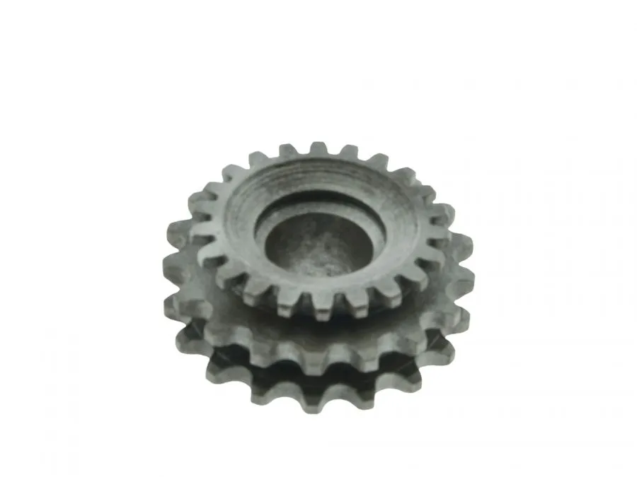 Kettenrad ORIGINAL auf Kurbelwelle m. DZM passend für MZ ETZ 125 150