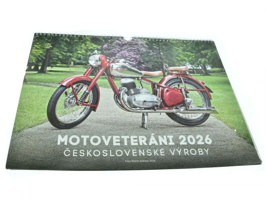 Kalender 2026 JAWA und CZ Modelle
