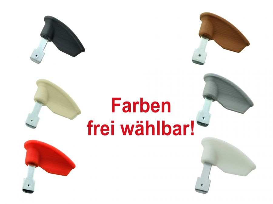 Zündschlüssel versch. Fraben Simson Vogelserie alte Form