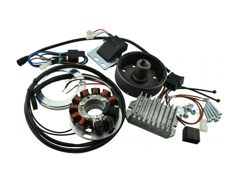 Zündanlage INNENLIEGENDER SENSOR Jawa 125 175 250 Zündung Vape 12V CZ