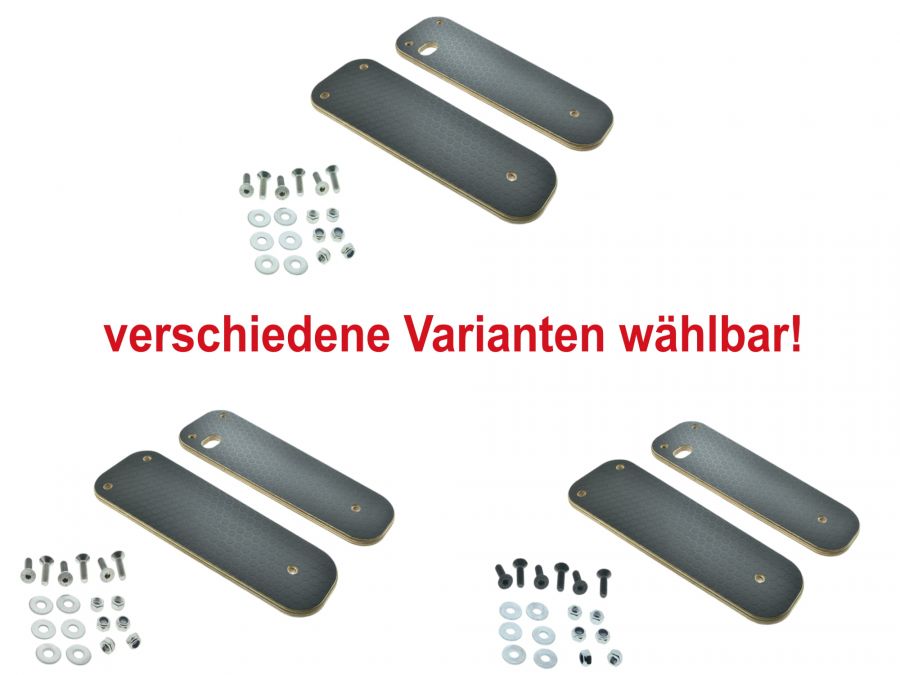 Trittbretter Schwalbe Siebdruck Standart Ausführung passend für Simson KR51/1 KR51/2