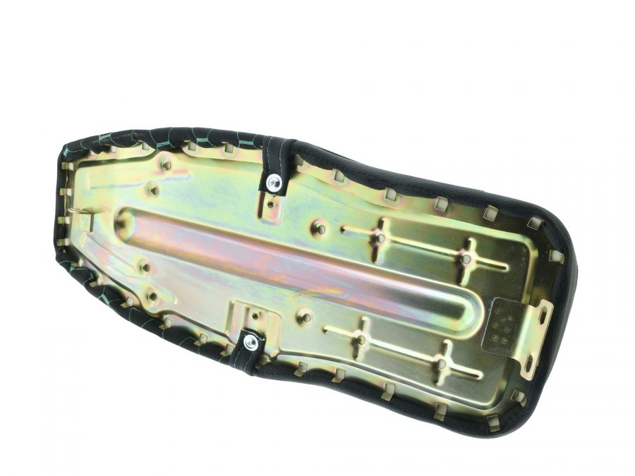 ZT-Tuning Sitzbank TÜRKIS Wabenmuster Originaloptik für Simson S50 S51 S70